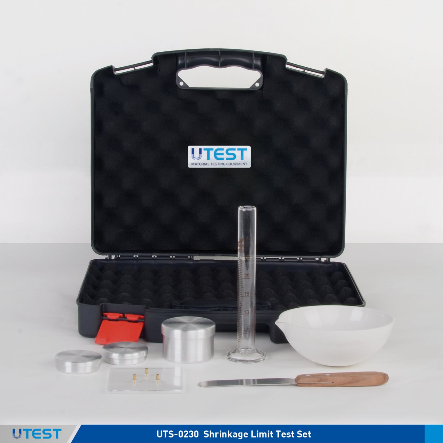 shrinkage-limit-test-set-soil-classification-utest-material-testing