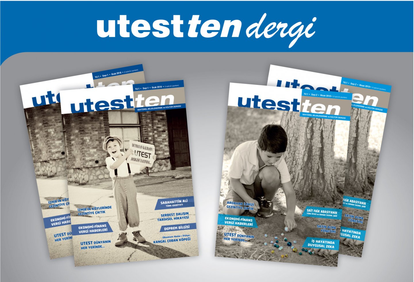 utestten dergi ikon