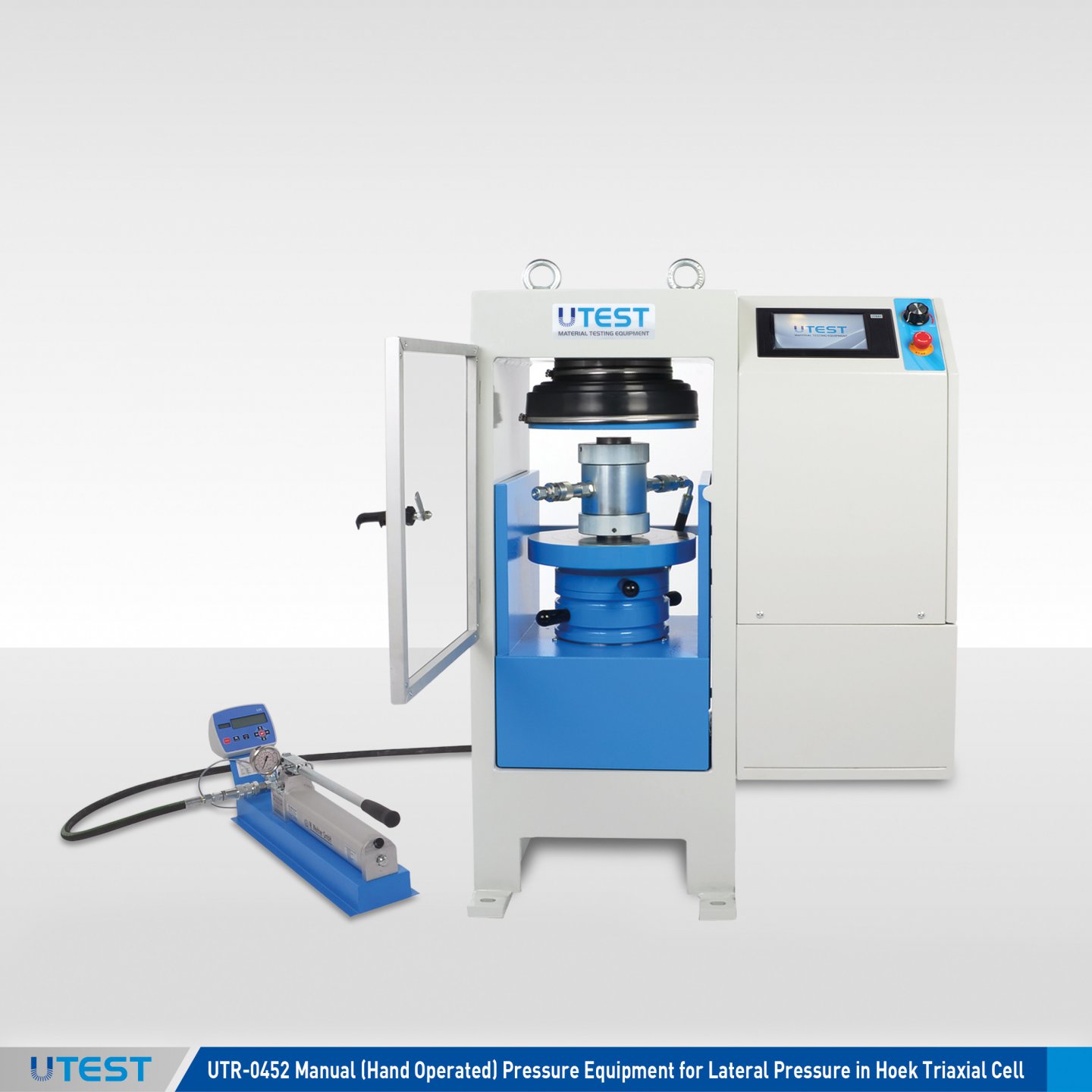 Manual Uniaxial &Triaxial Testing Machine - Uniaxial & Triaxial Tests -